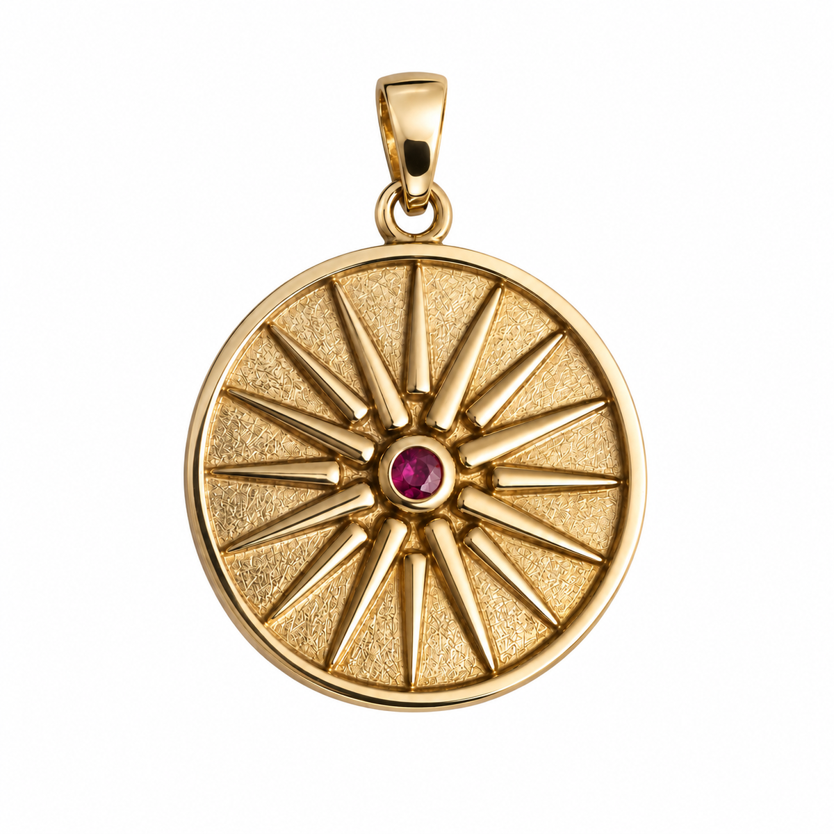 Sonce Pendant - Gold