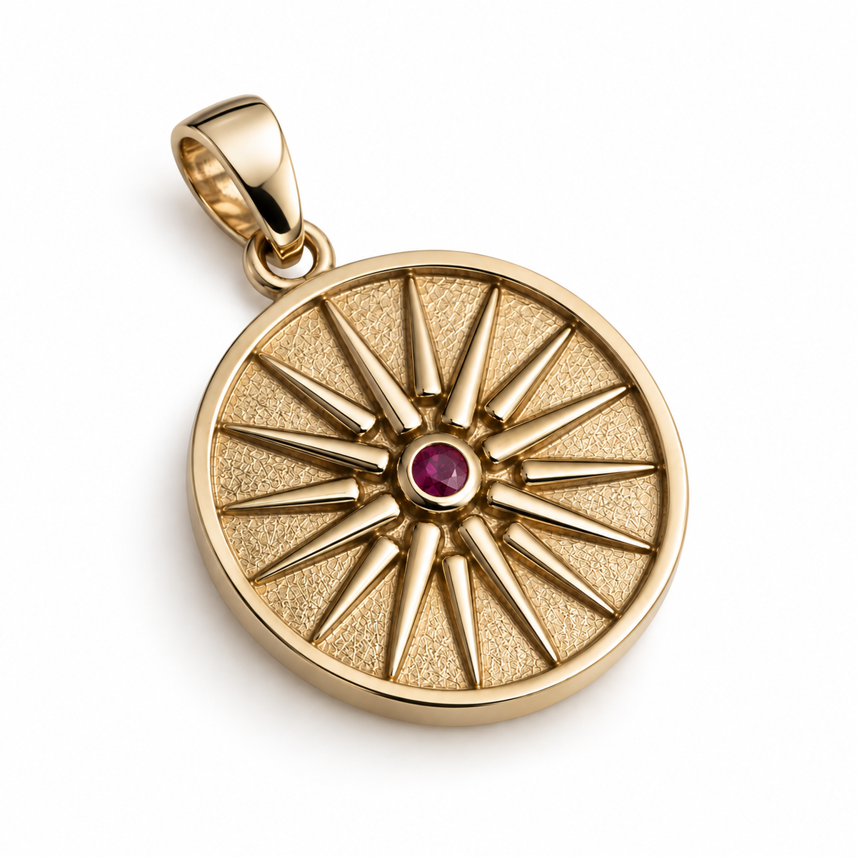 Sonce Pendant - Gold
