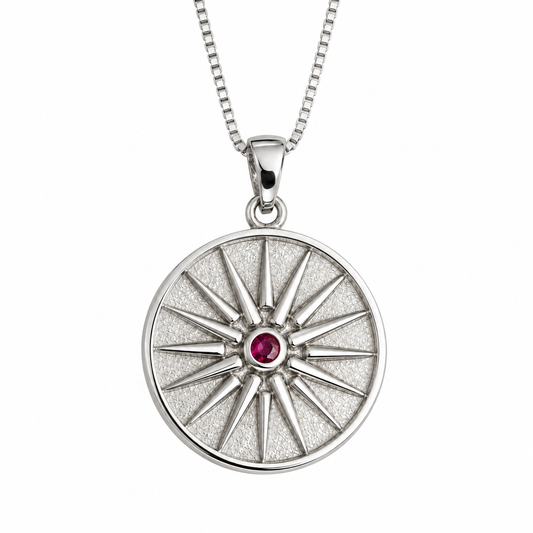 Sonce Necklace - Silver
