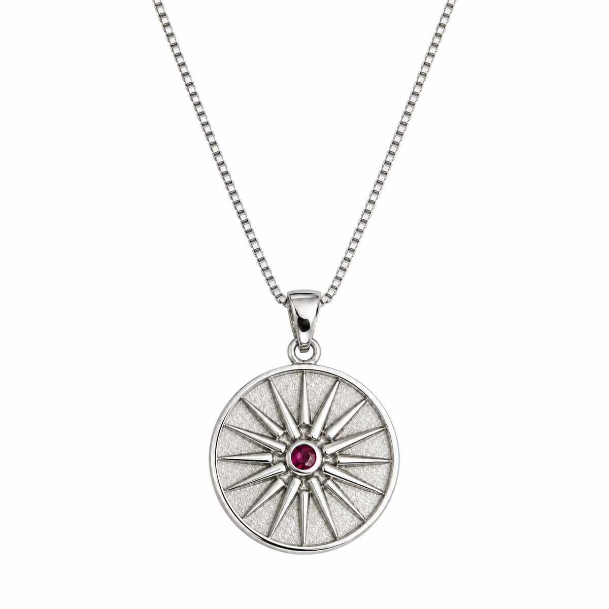 Sonce Necklace - Silver