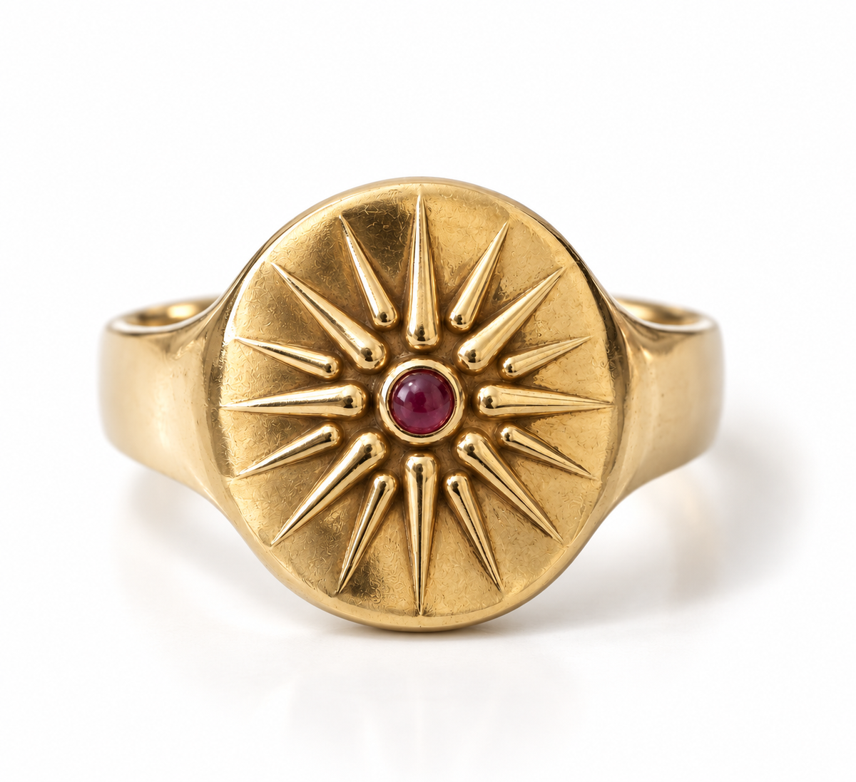 Stater Ruby Ring - Gold