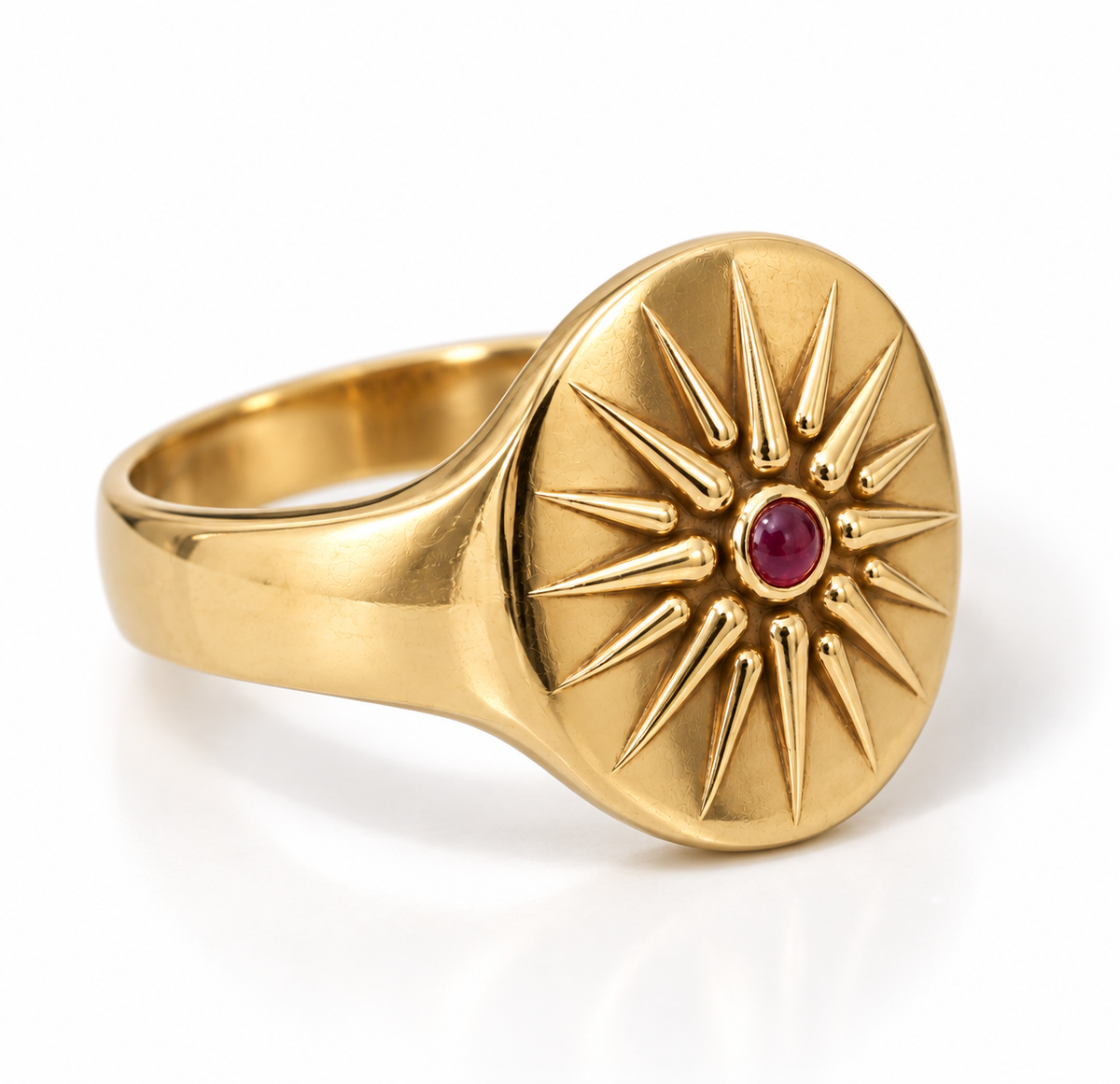 Stater Ruby Ring - Gold