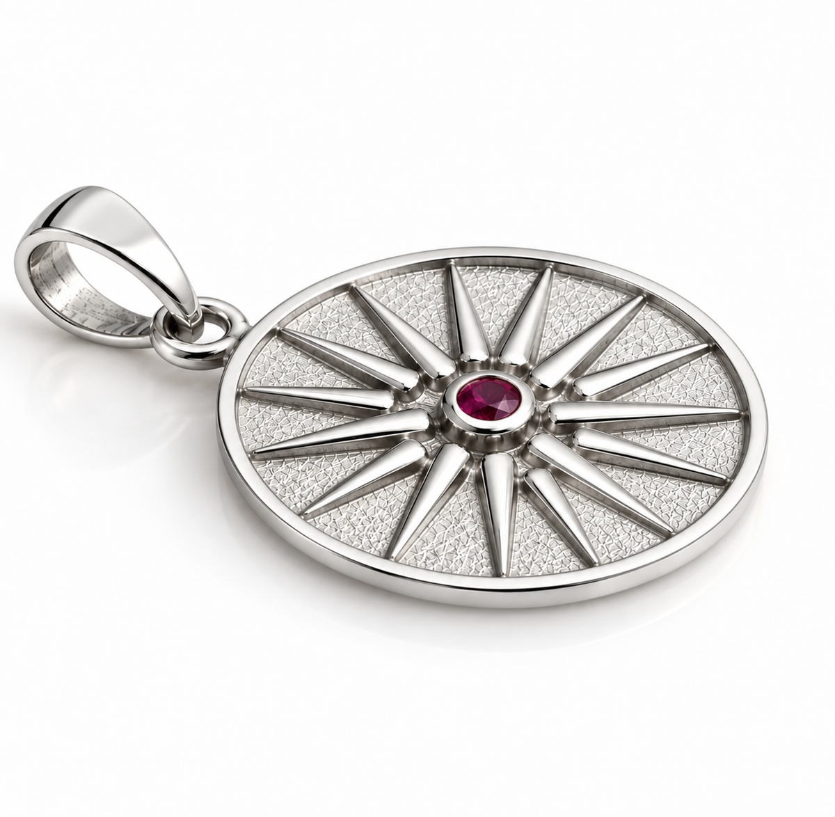 Sonce Pendant - Silver