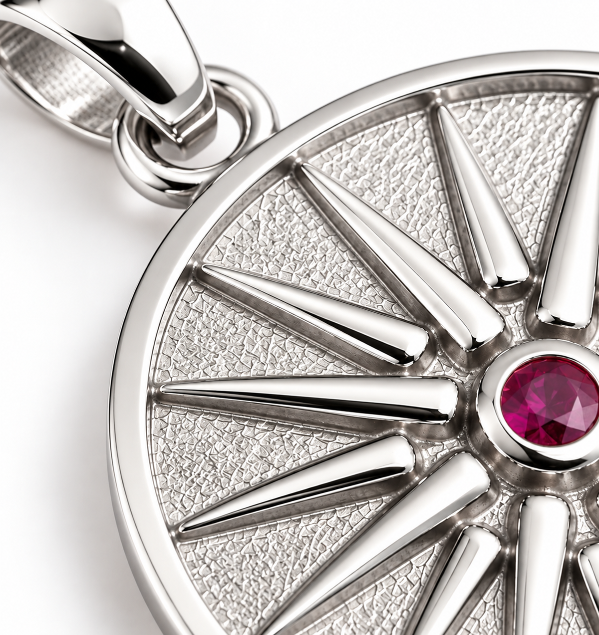 Sonce Pendant - Silver