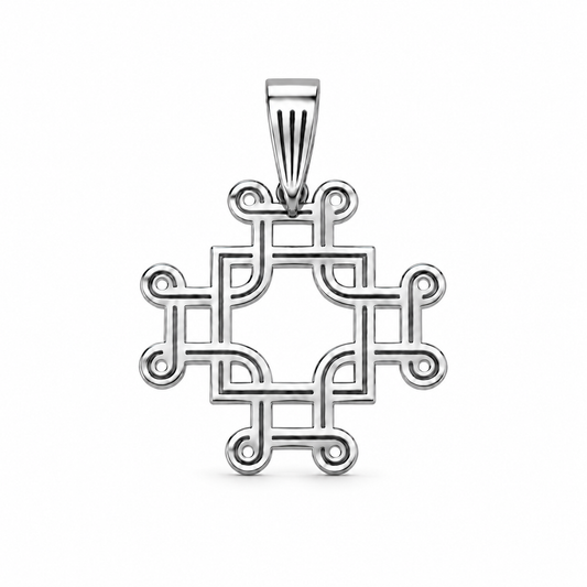 Veljusa Cross Pendant - Silver