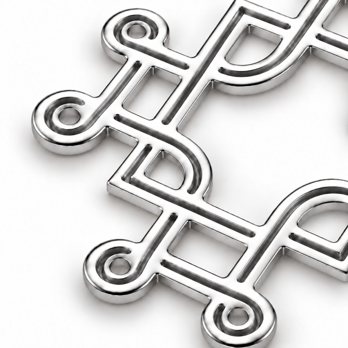 Veljusa Cross Pendant - Silver