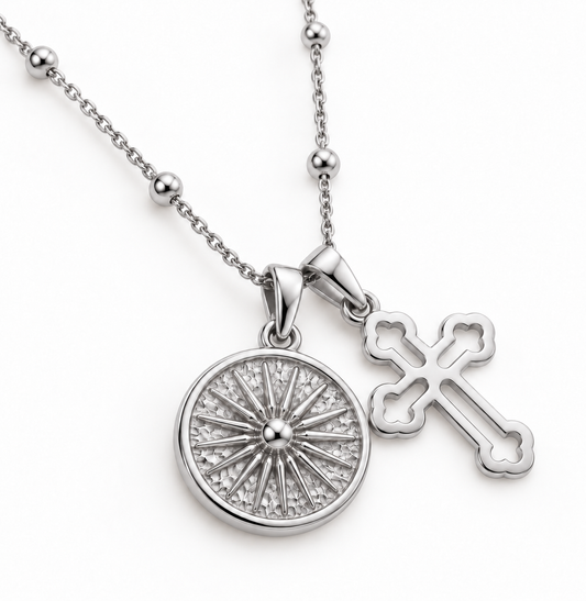 Verity Necklace - Silver