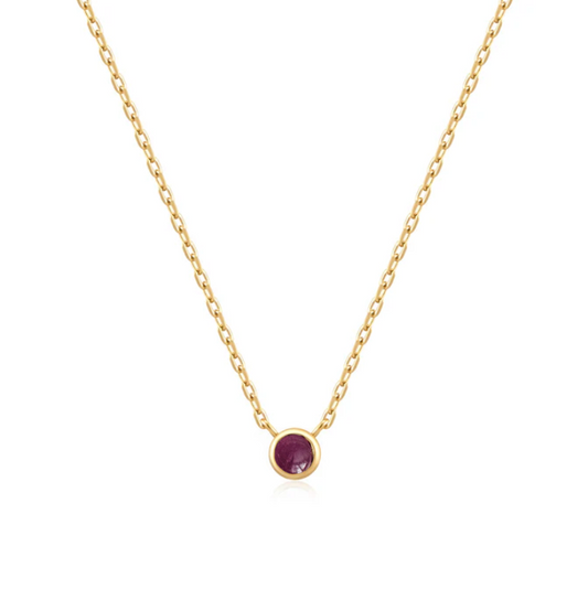 Vineta Ruby Necklace