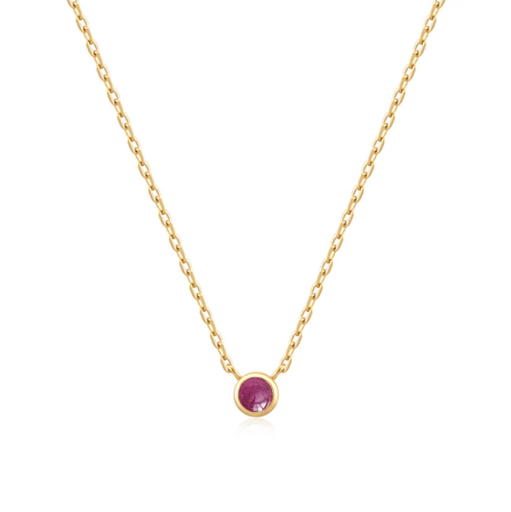 Vineta Ruby Necklace