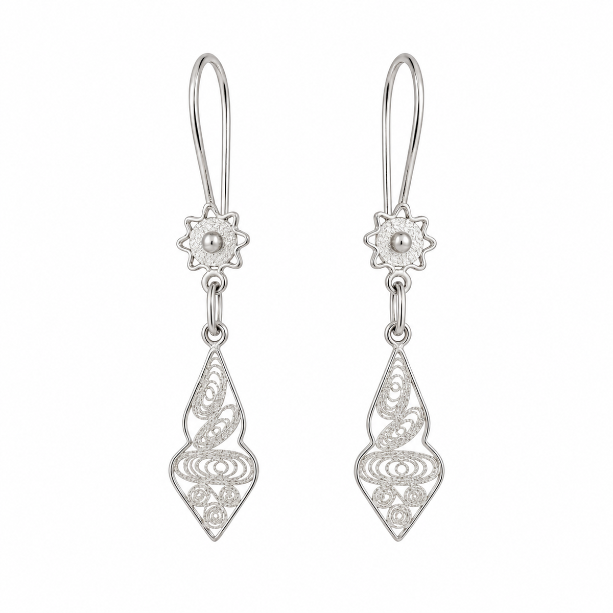 Zvezda Filigree Earrings