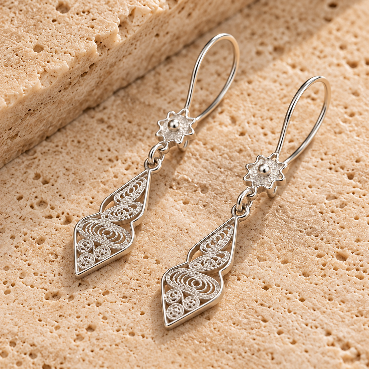 Zvezda Filigree Earrings