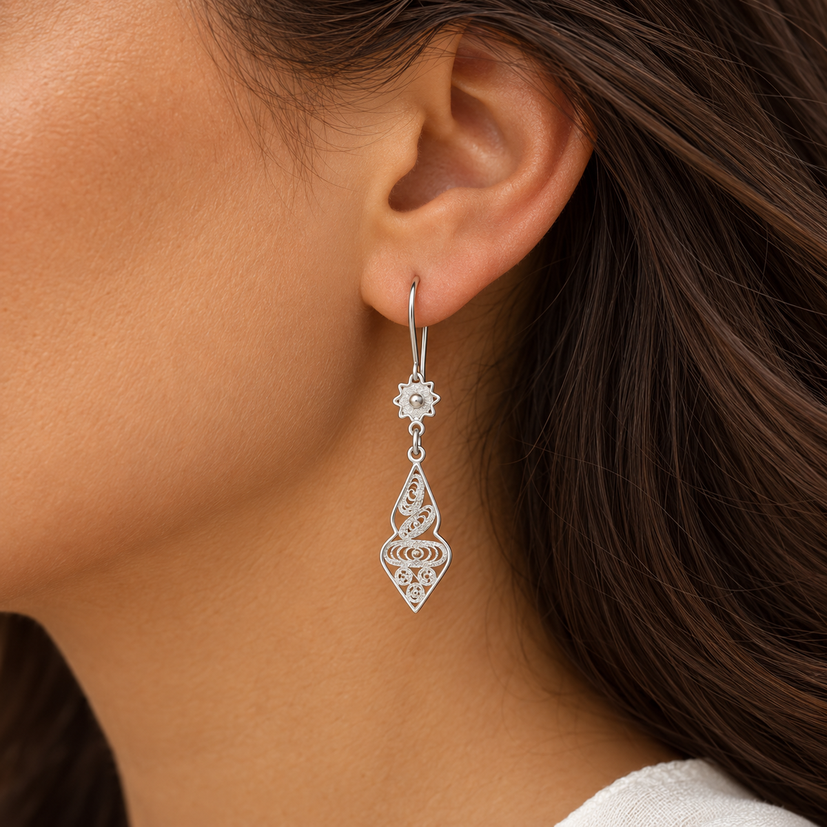 Zvezda Filigree Earrings
