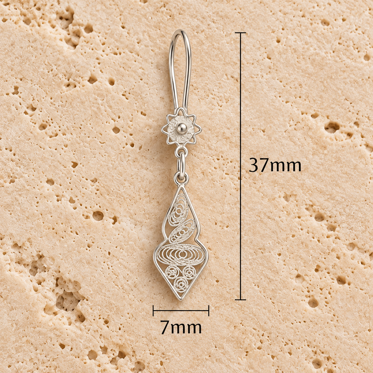 Zvezda Filigree Earrings