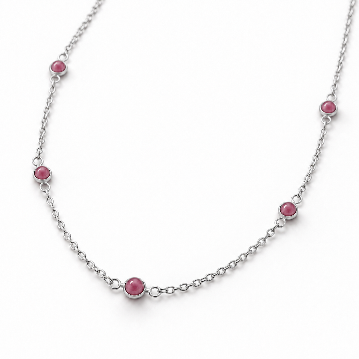 Cleo Necklace - Silver