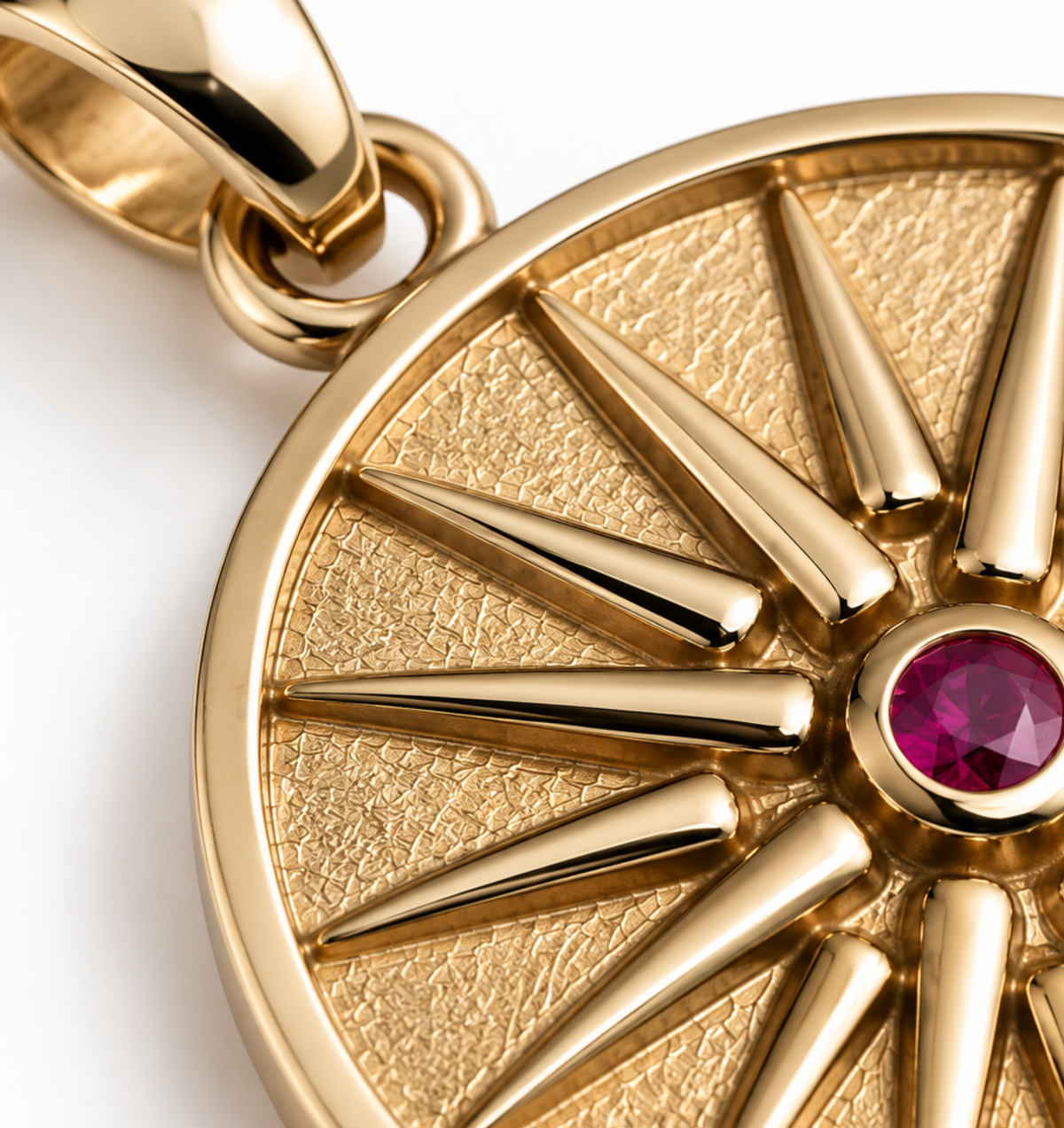 Sonce Pendant - Gold