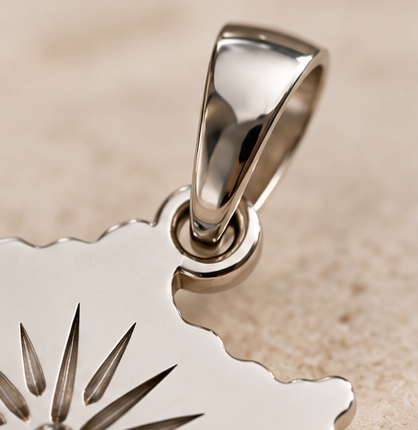 Karta Pendant - Silver