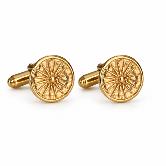 Kutleš Cufflinks - Vermeil Gold
