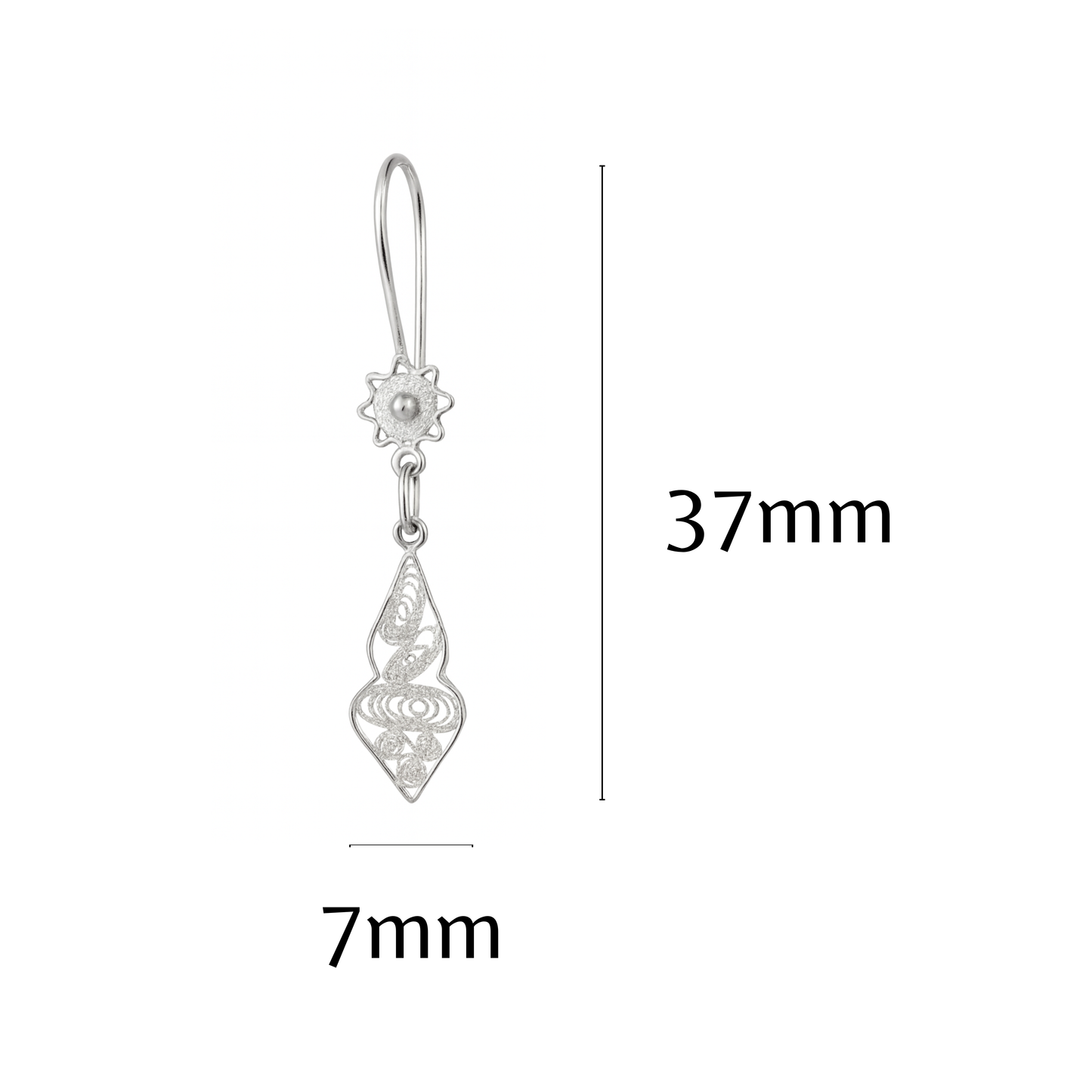 Zvezda Filigree Earrings